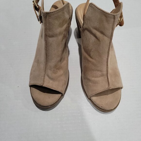 Lindsay Phillips Angela Peep Toe Heeled Booties Size 7 - Picture 6 of 13